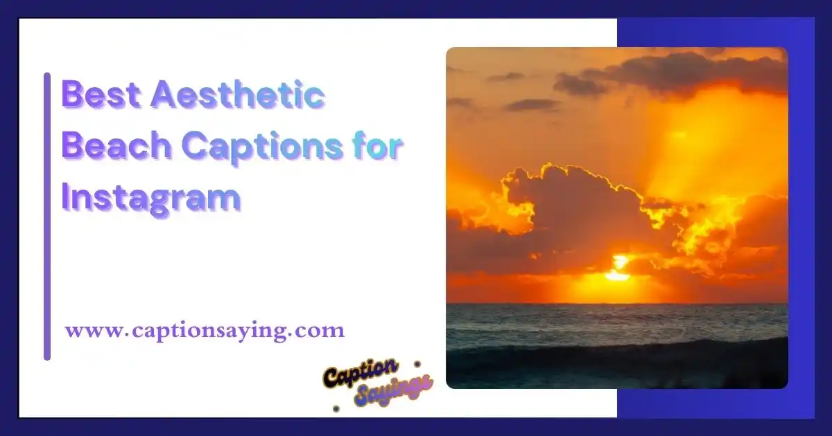 Best Aesthetic Beach Captions for Instagram