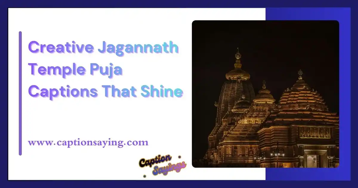 Creative Jagannath Temple Puja Captions That Shine (Editor’s Picks)