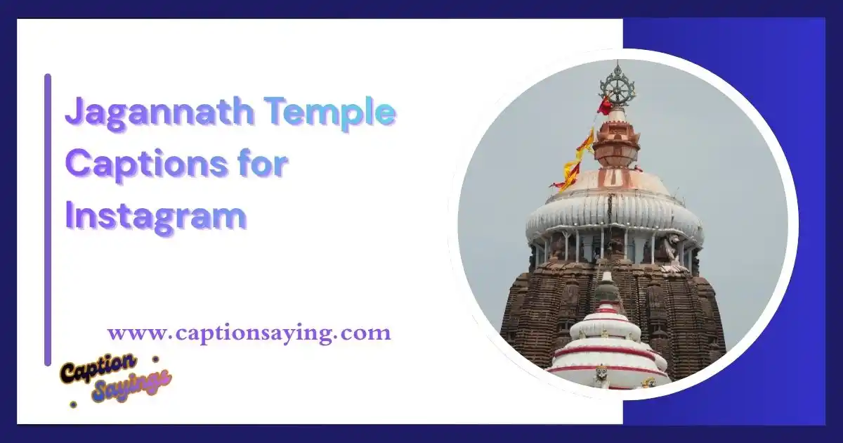 Best Jagannath Temple Captions for Instagram
