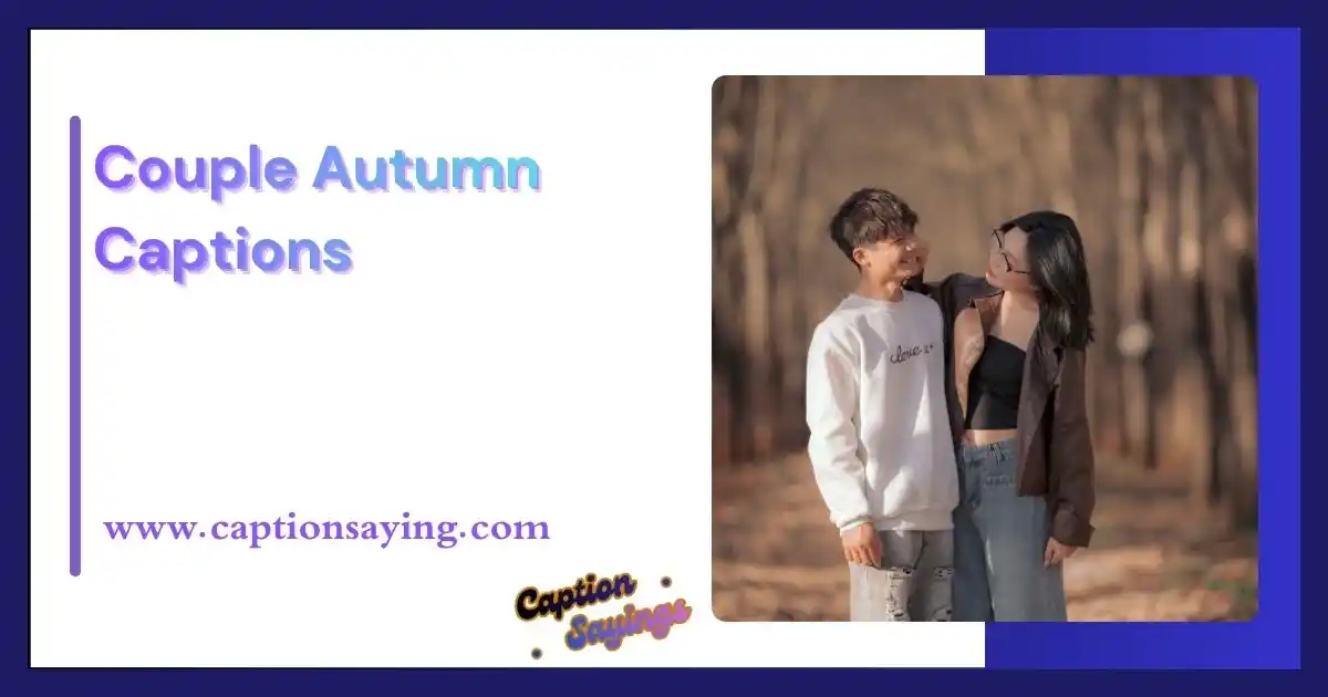 Couple Autumn Captions