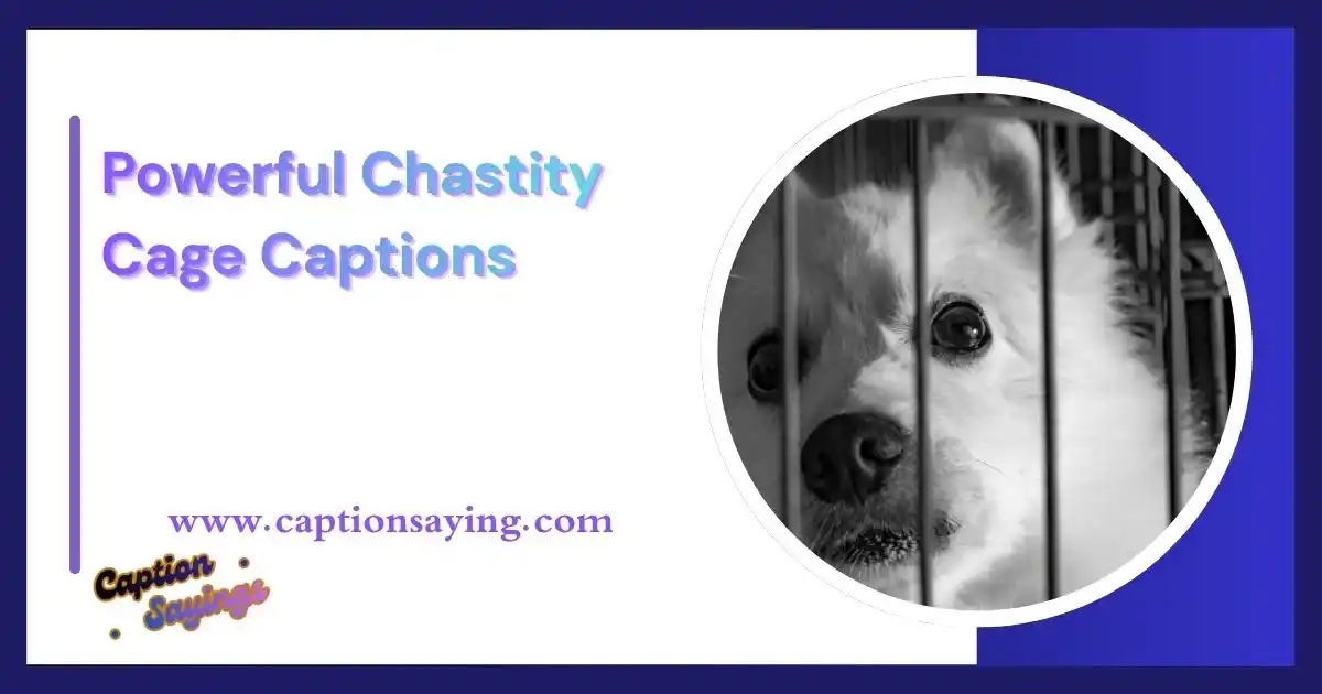 Powerful Chastity Cage Captions